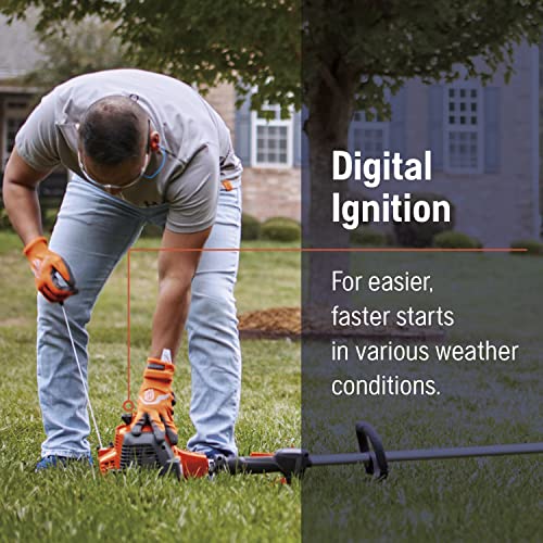 Husqvarna 130L Gas String Trimmer, 18-Inch Shaft, Rapid Replace Head