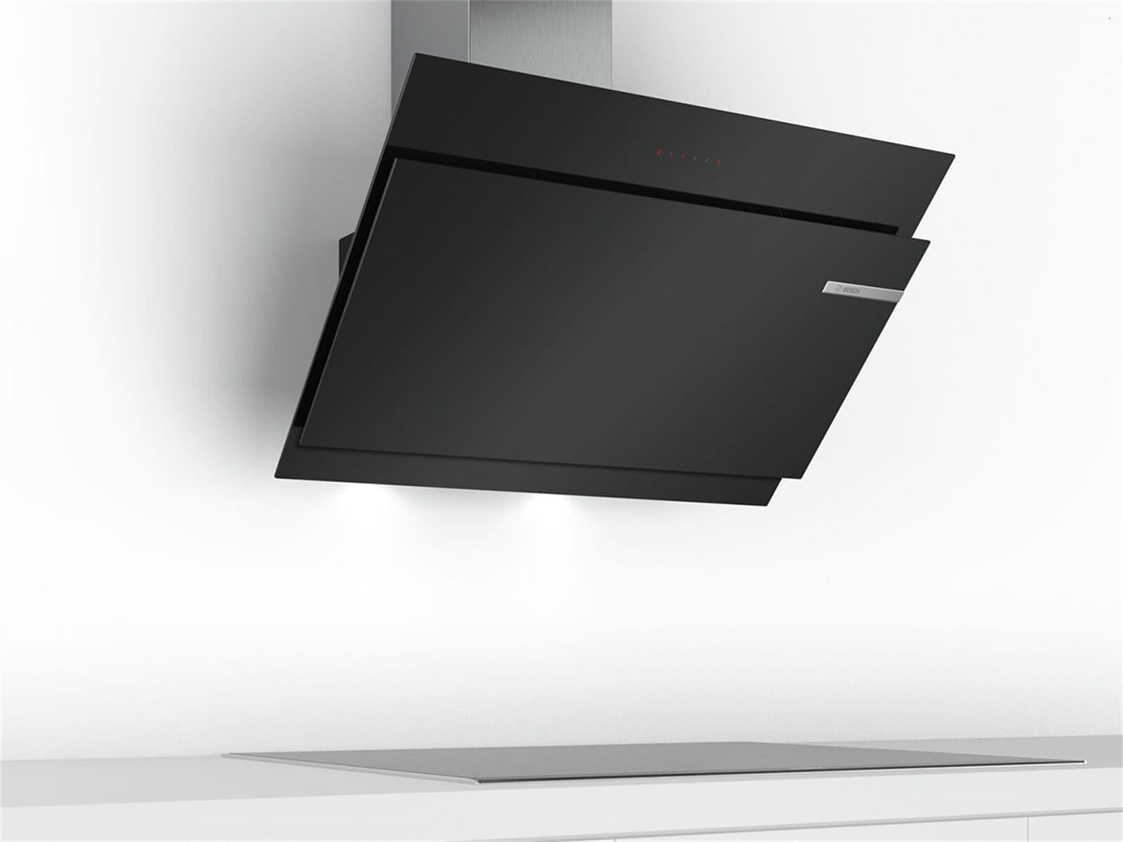 Bosch DWK97JM60 Serie 6 Schrägesse, 90cm breit, Um- & Abluft, Made in Germany, EcoSilence Drive leiser und effizienter Motor, LED-Beleuchtung gleichmäßige Ausleuchtung,DirectSelect intuitive Bedienung