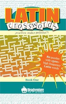 Paperback Latin Crossword Book (Latin for Children) (English and Spanish Edition) Book