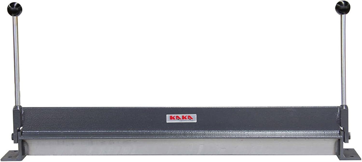 KAKA INDUSTRIAL W-3018 Sheet Metal Bending Brake 30-Inch Length Portable Metal Bender 0-90 Degrees Adjustable Steel Bender, 20 Gauge Mild Steel and 16 Gauge Aluminum Metal Bending