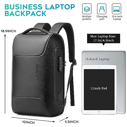 Anti Theft Backpack with USB charging Port,Lightweight Business Backpack for Men and Women4