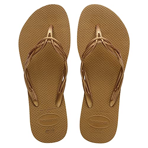 Chinelo Flash Sweet, Havaianas, Feminino, Bronze, 39/40
