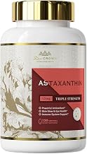 Astaxanthin Supplement 12 mg, Antioxidants Supplement, for Skin & Eye Health, Joint Support & Immune System Support – Non-GMO|Gluten Free -120 Count