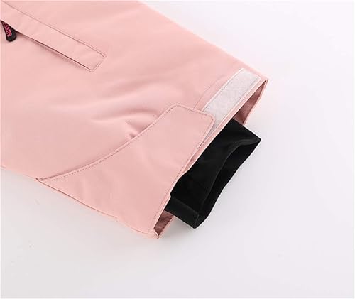 Miniatura 6 de YEEFINE Traje de esquí de una pieza para mujer, monos de nieve impermeables para invierno