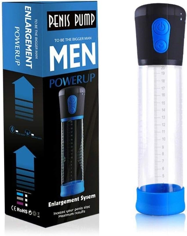 Battery Air Pump Automatic Electric Vacuum Pump Training Exercise Toy for Men Pump Vacuum Machine with Control Easy to Use Long Satisfaction Time and Size