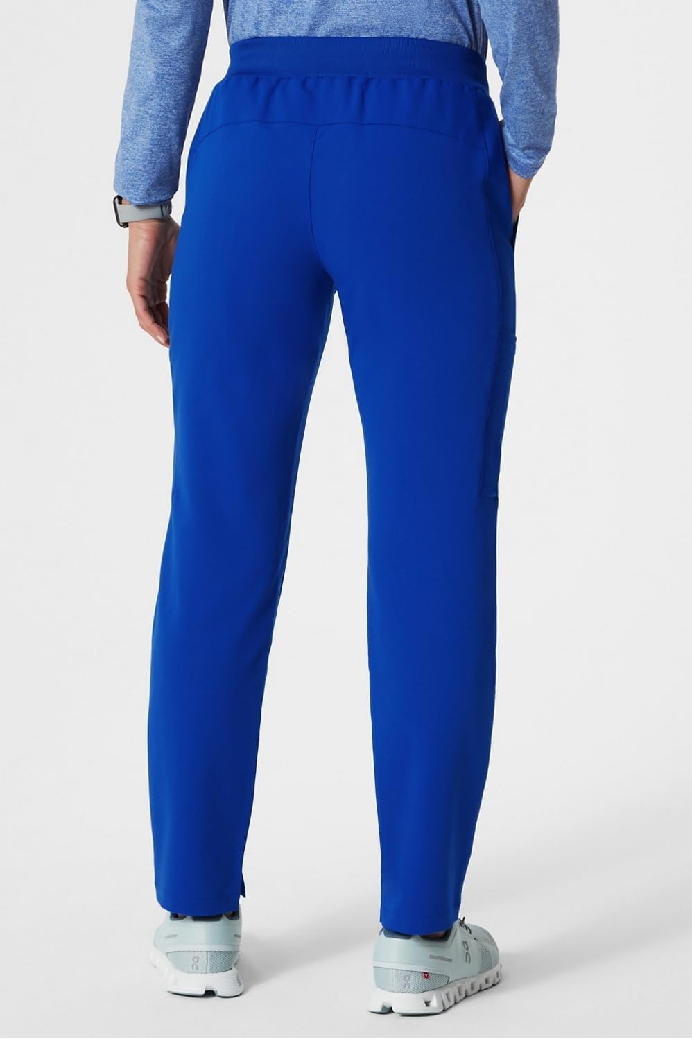 Fabletics Women's Performance Scrub Pant - MotionTech, 4-Way Stretch, Pocket-Packed, Wrinkle-Resist, Semi-Slim Fit - Image 3