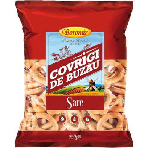 Covrigi de Buzau with Salt (Hard Pretzels with Salt )- 250 g