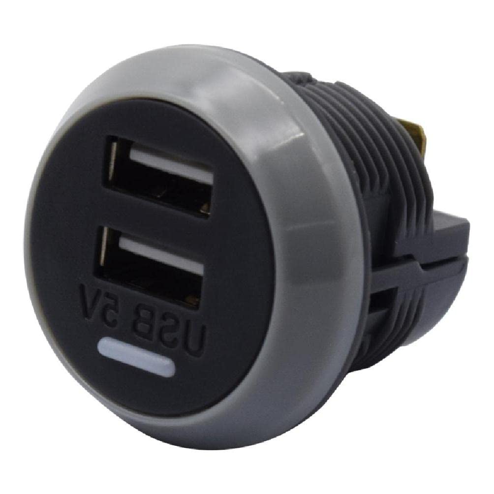 USB Car Charger Socket Power Outlet Port 12V-24V Quick Car Charger for Car Bus USB Power Outlet for Car