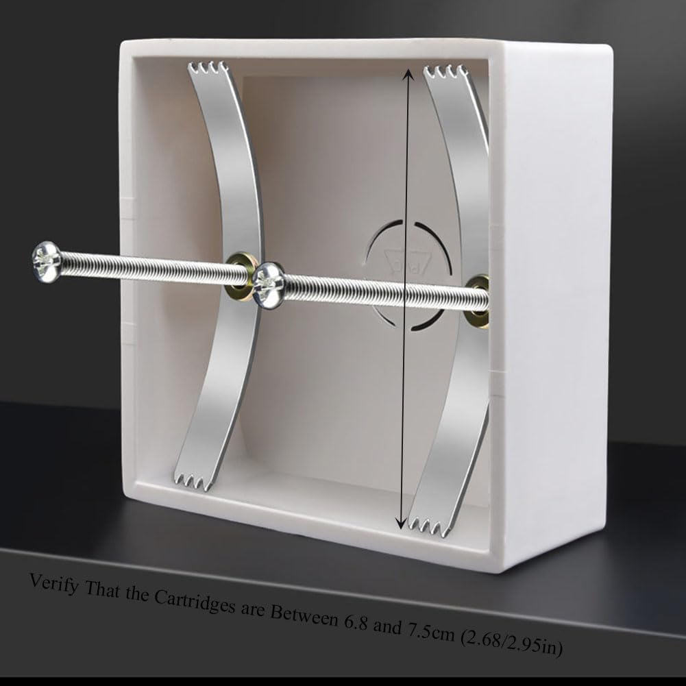 20Pcs Wall Box Repairer Concealed Box Repairer 86 Type Wall Electrical Box Repair Fixer Tool Repair Loose Stripped or Damaged Electrical Outlets and Switches Electrical Wall Boxes