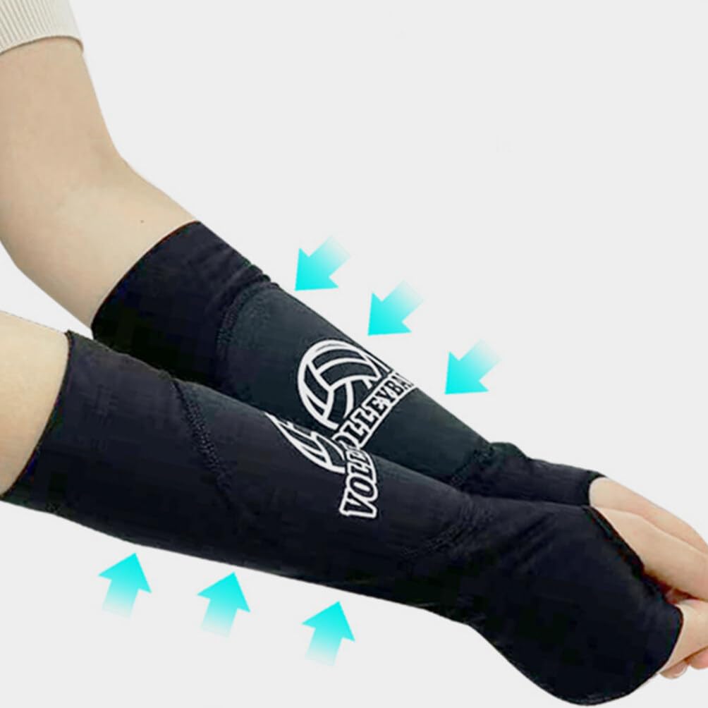 Sosoport 1 Pair of Volleyball Arm Sleeves Sports Arm Sleeve Volleyball Arm Protector Volleyball Arm Guards