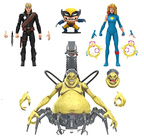 Marvel Legends Series Mojoworld 4-Pack, Multicolored, 6 Inches - Image 2