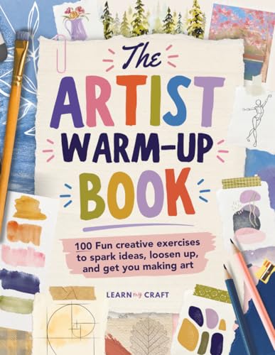 The Artist Warm-Up Book: 100 Fun Drawing Prompts and Creative Exercises for Artists of All Levels image 2