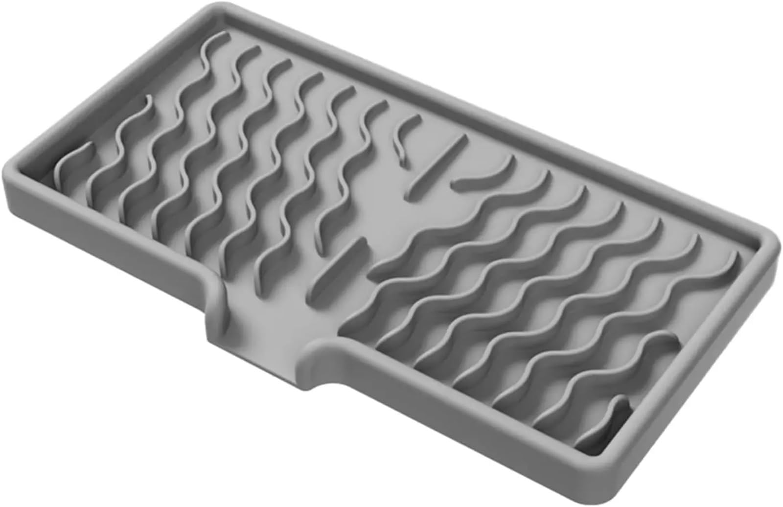 3Pcs Silicone Drain Soap Dish For Bathroom Kitchen Sink Sponge Holder For Shower Dispenser Draining Tray for Soap(L)