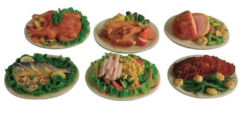 Poupées Maison Chien Nourriture & Boules Plats Sur Alimentation