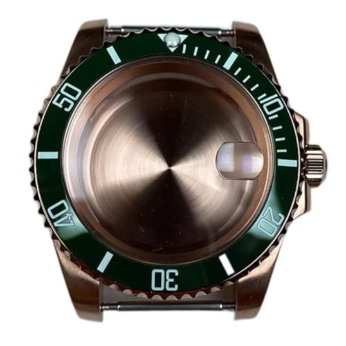 WANGMUMU Tt@CAKX40mmXeXX`[[YS[hYEHb`P[Xp[cNH35 NH36_C[ugZ~bNx[fCgi going (Color : Rose gold 3, Dial Diameter : Fo