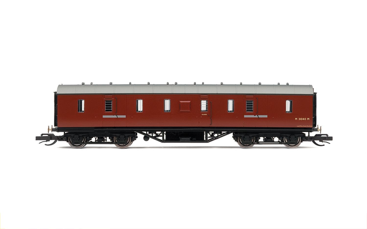 Hornby TT:120 Coach Car - TT4035 BR 50 Passenger Brake, M31040M - Era 5 Train Toy, TT Gauge Carriage for Train Set, Rolling Stock Models for Adults - 1:120 Scale Model Gift