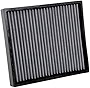 K&N Cabin Air Filter: Premium, Washable, Clean Airflow to your Cabin Air Filter Replacement: Designed for Select 2009-2021 HYUNDAI/GENESIS/KIA (Genesis, Equus, G90, G80, G70, Stinger), VF2061