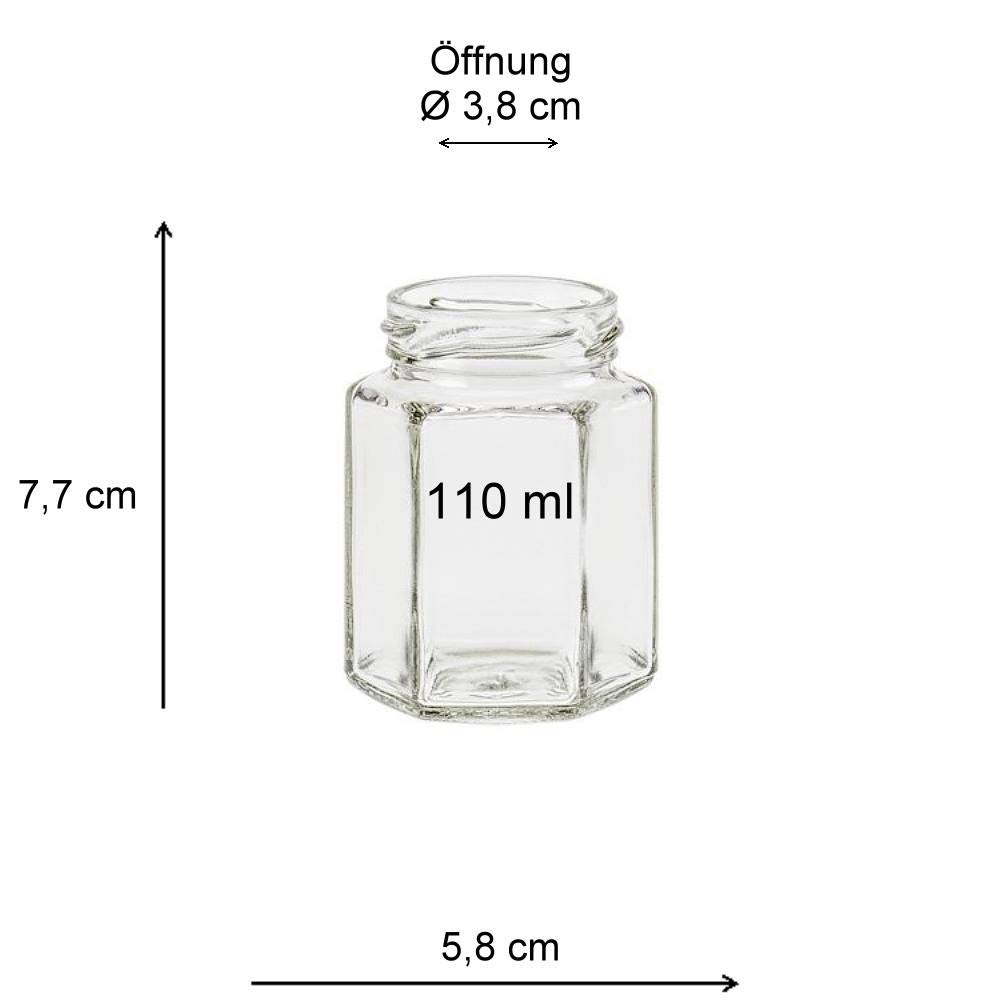 Suclain 50 Stück Mini-Einmachgläser Aus Kunststoff – Weithals, 100 Ml, Ideal Für Marmeladen & Gewürze
