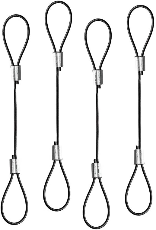 40774 Cable Adapter Tethers - Pack of 4, Black