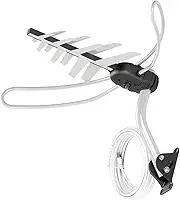 Antena Externa TV 4 em 1 Vhf/Uhf/Fm/HDtv Dtv-3000 Aquario, Aquario, DTV-3000, Cinza