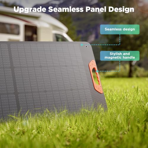 Image of ZOUPW 200W Portable Solar Panel for Power Station
