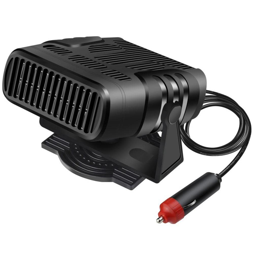 Amazon.com: KRONDO Car Heater, 12V 24V 120W Portable Car Heater 360 Degree  Rotary Base for Fast Heating Defrost Defogger and Automobile Windscreen Fan  in Cigarette Lighter : Automotive