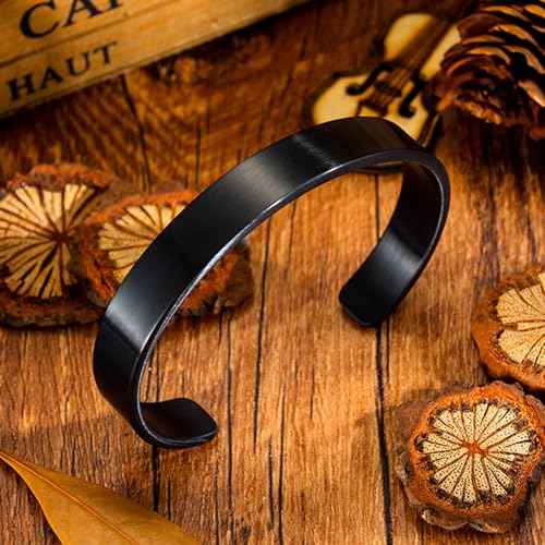 Image of Fashion Stainless Steel Blank Arm Band Bracelet Open Cuff Bracelet