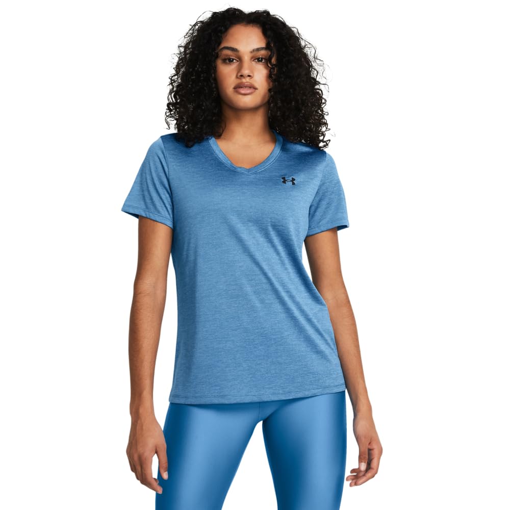 Under Armour Women's UA Tech™ Twist V-Neck Short Sleeve Tech SSV- Twist Mujer (Pack de 1) — view 26
