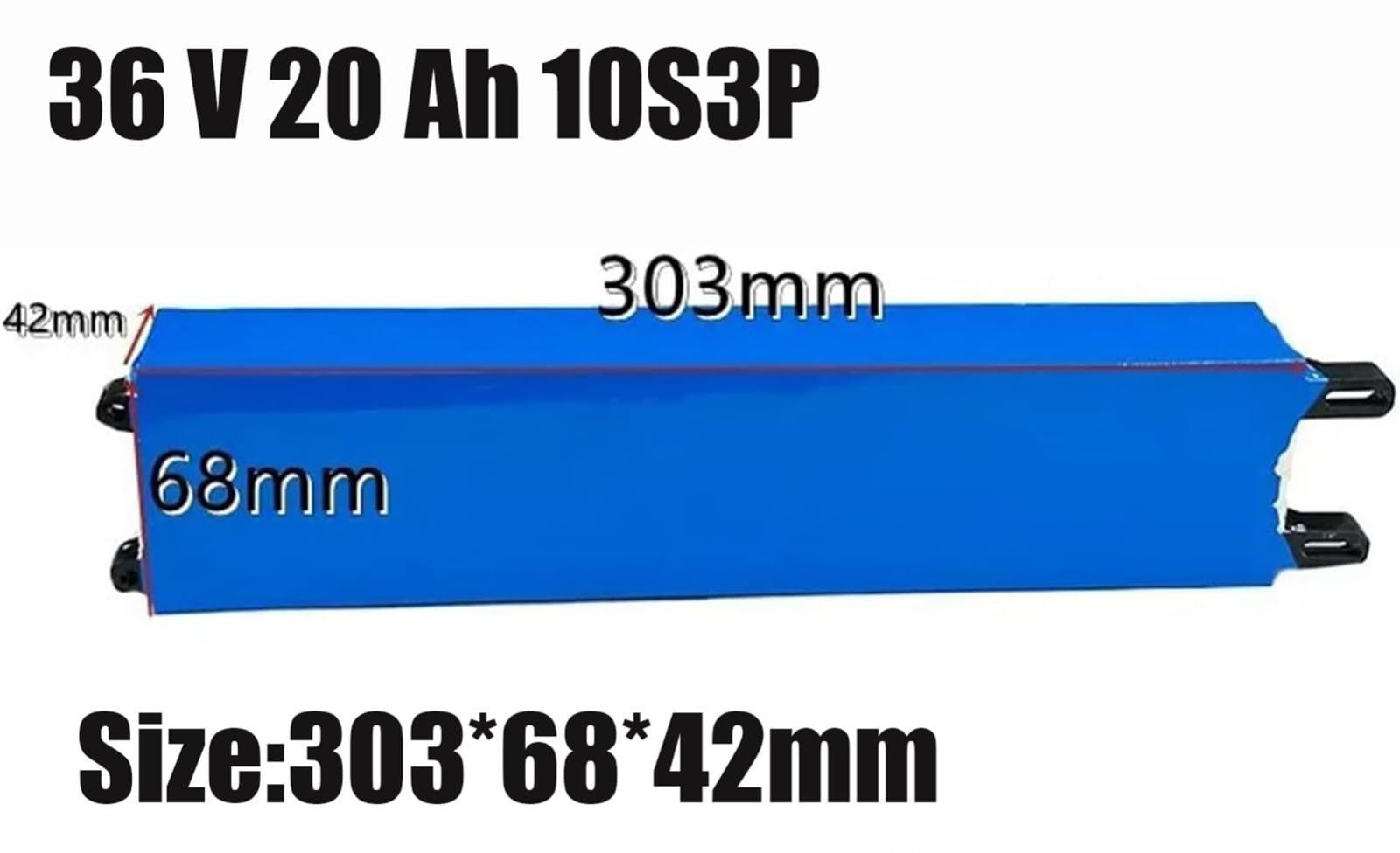 Batterie Lithium-ION 36 V 20 Ah 10S3P Pour Vélo Électrique, Batterie Lithium Étanche Pour Vélo Électrique Scooter 36V 20Ah,XT90+DC