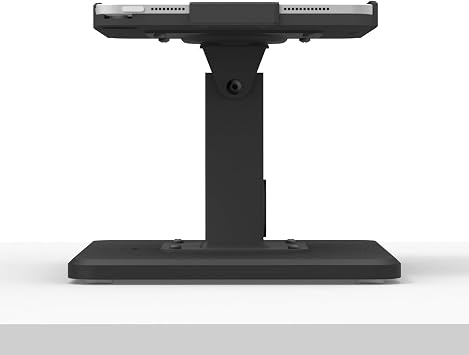 VidaMount Black Open Enclosure and 360 Rotating & Tilting Desk/Table Stand Compatible with iPad mini (6|7 Gen)