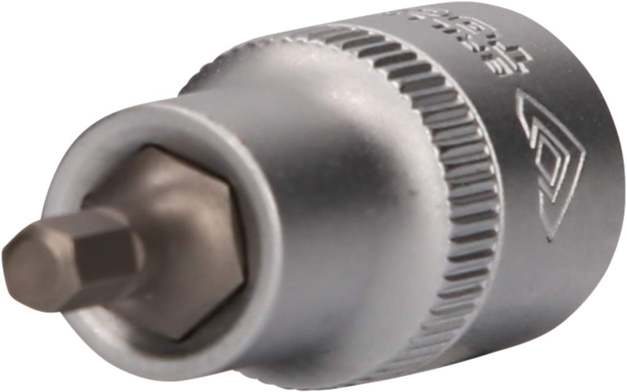 Brilliant Tools BT022860 1/2 Inch Internal Hexagonal Screwdriver, 55 mm, 5 mm Insert, Chrom-vanadium-stahl