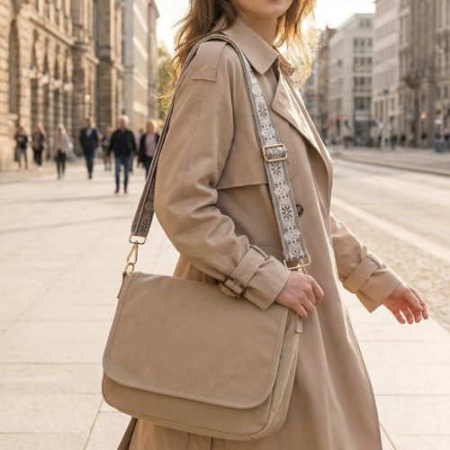 Image of Replacement Purse Strap Shoulder Strap Adjustable Crossbody Strap for Women Crossbody Wide Shoulder Bag