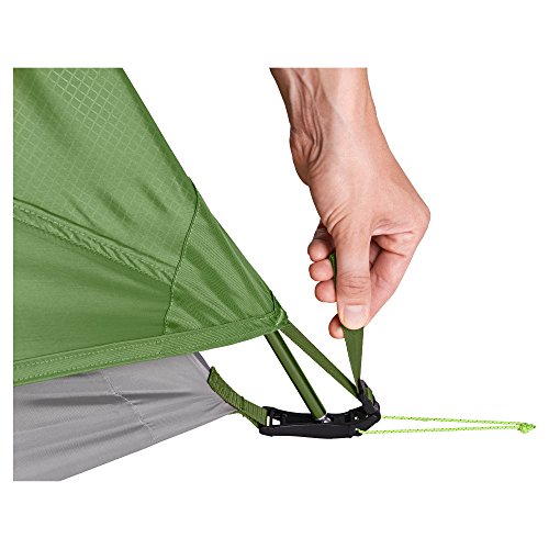 Jack Wolfskin YELLOWSTONE IV very well ventilated 4-Person hiking tent with removable fly, repair kit included - Thumbnail 6