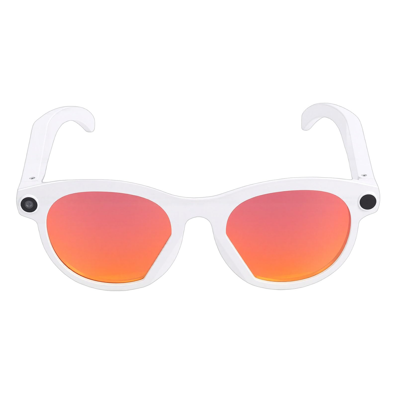 Fockety Gafas Inteligentes con IA, Gafas de grabación con cámara de 8 MP y 1080p, grabación de Audio y vídeo en Tiempo Real, traducción, Unisex, Bloqueo de luz Azul para Viajes