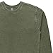 Milltex Unisex Vintage Fleece Crewneck Sweatshirt | Mid-Weight Garment-Washed Ringspun Fleece, Soft & Comfortable Pullover 603 - Green