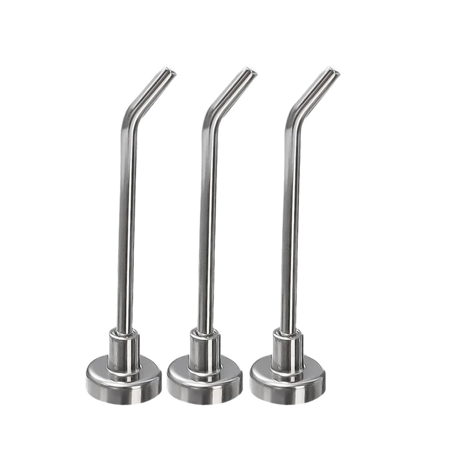 Genérico 10-20 ganchos magnéticos de ángulo recto resistentes, sin perforaciones, for colgar en la pared, ideales for cocina y el baño(S,20PCS)