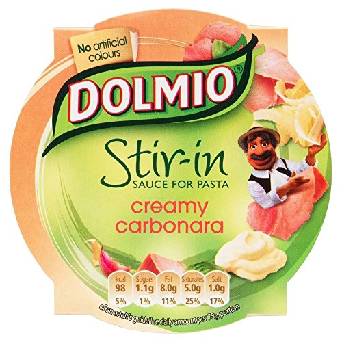 Dolmio Carbonara sauce onctueuse et gourmande en portion individuelle de 150g