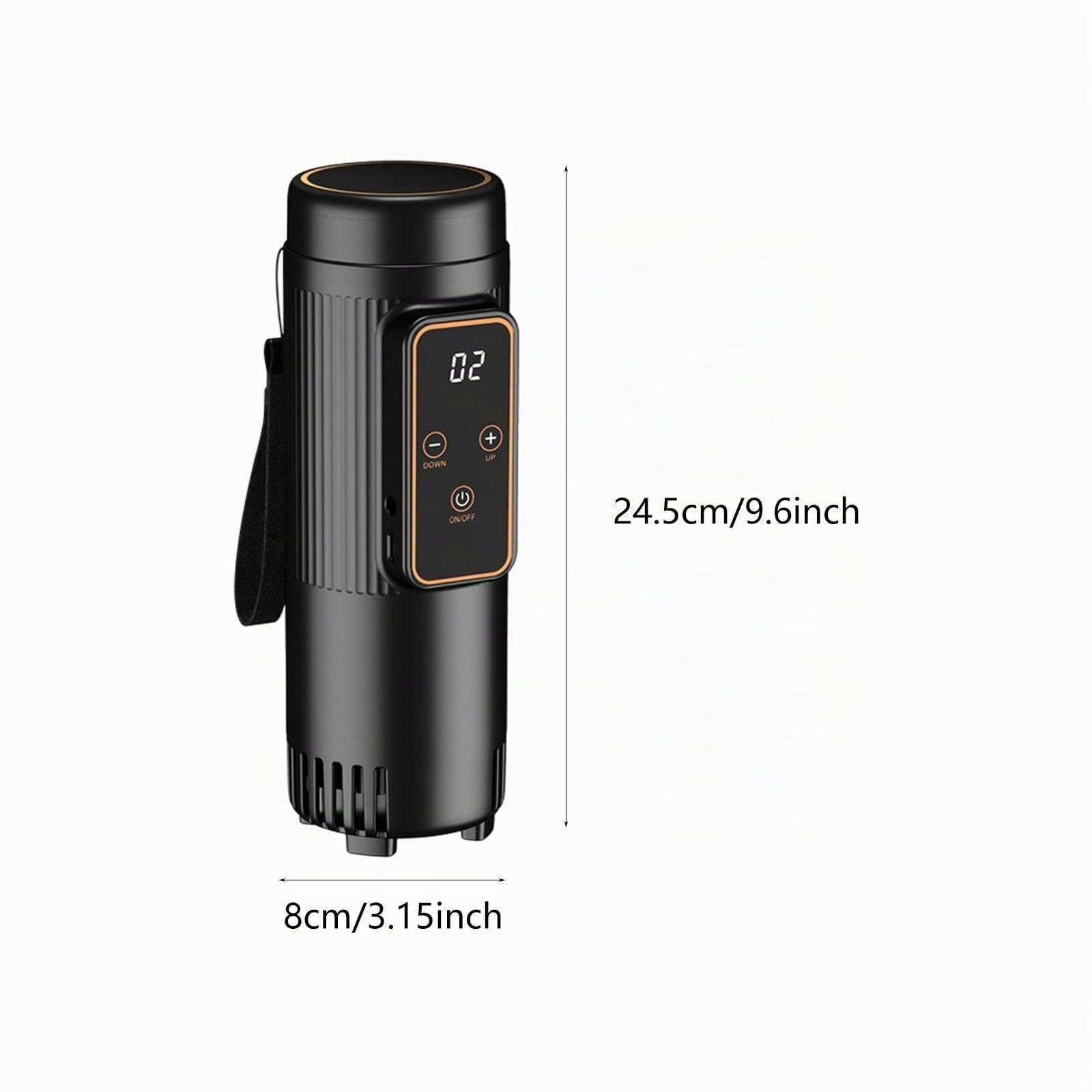 Travel Pen Cooler Travel Case Compact Insulated Bag for Car and Home Use with USB Charging
