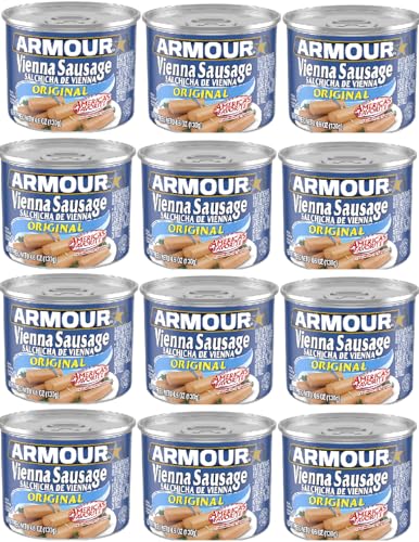 Pack Of 12 Original Vienna Sausage 4.6 oz.
