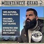 Mountaineer Brand Beard Balm for Men | All Natural Leave-in Conditioner to Moisturize Dry Itchy Skin | Beard Butter…