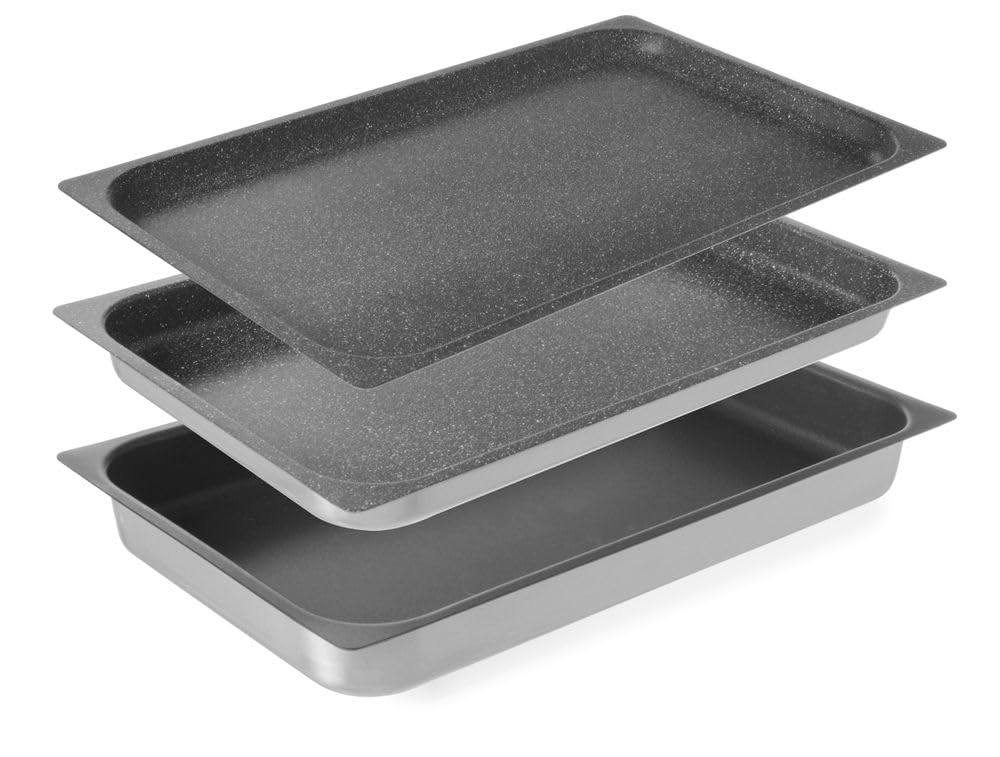 HENDI Contenedor con revestimiento antiadherente. - GN 1/1-530x325x(H)40 mm