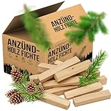 30kg Anzündholz Anfeuerholz Anmachholz Brennholz Kaminholz Ofenholz Smoker...