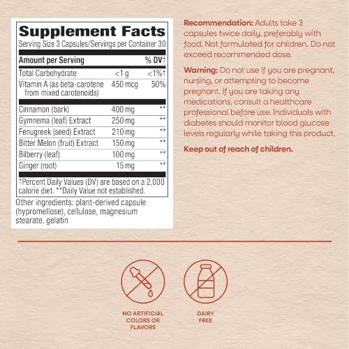 Nature's Way Blood Sugar Blend Capsules