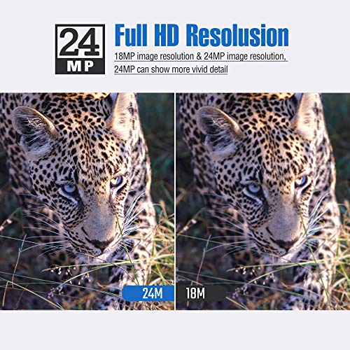 Bolyguard Wildlife Trail Camera 4G Cellular with Night Vision Motion Activated 24MP 1080P Hunting Game Camera Infrared CAM MMS GPRS to Email Mobile Phone 90ft/27m Detection Waterproof - imagen 3