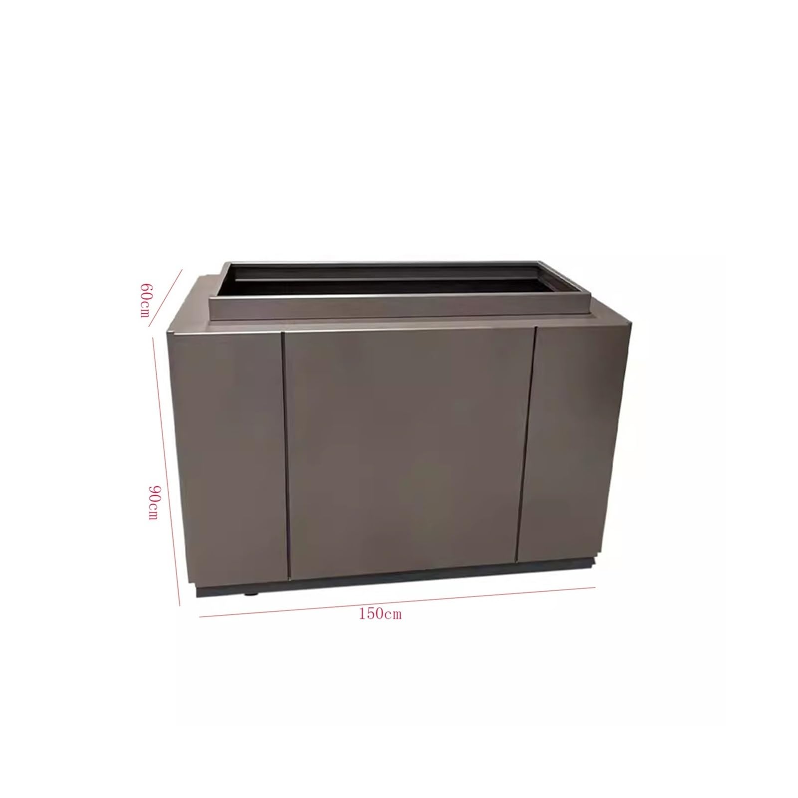 Pudełko do sadzenia Dział sprzedaży Outdoor Flower Box Square Handel Ogród
