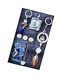 【原神】にインスパイアされた神の目キーホルダーギフトボックスセットです。ファンにはたまらないコレクションです。 【サイズ】16.5×26cmのパッケージです。大切な人へのプレゼントに最適で、もらった人が幸せな気持ちになれるデザインです。 【材質】亜鉛合金です 【サービス】製品に関するご質問などございましたら、お気軽にご連絡ください。24時間以内に返事します。 【適用する場合】コスプレ、学園祭、フェスティバル、イベント、文化祭、プレゼント、パーティー、クリスマス、日常着用などです。キーホルダーは必...