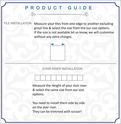 Bleucoin Copenhagen Peel And Stick Tile Stickers For Kitchen Bathroom Backsplash Waterproof Removable Eco Friendly Decals, Diy Vinyl Renters Home Decor (Pack Of 44) (4.25" X 4.25" Inches) #TOP2