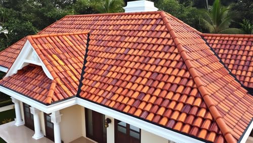 Image of Indigo Tile Coat Platinum Series - Premium Roof Tile Coating | Vibrant Non-Fading Colours | Rich Sheen Finish | Anti-Fungal & Water-Resistant | Exterior Use | 20 L Peacock Blue