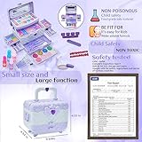 Kids Makeup Sets for Girls - Girls Make Up Set 5-7, Makeup for Kids, Childrens Play Make Up, Non Toxic Presents Toys for Little Girl,Princess Kid Stuff, Ages 3456789 10 Year Old Girl Birthday Gifts - Image 6
