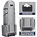 Hedmy Oxford Golf Travel Case with Wheels, Impact-Resistant Golf Club Cover for Airlines Gray One Size